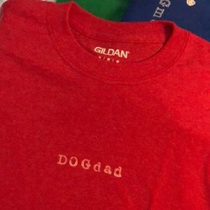 DOGdad crew neck t-shirt.
